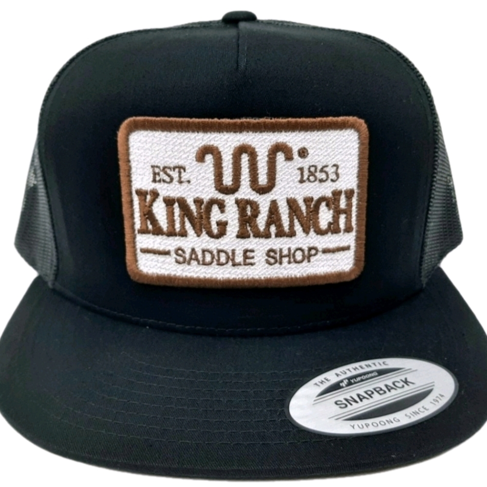 King Ranch Saddle Shop Cowboy Western Country Wear Gear Rodeo Unique America Hat